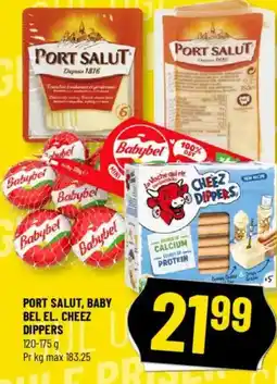 Løvbjerg PORT SALUT, BABY BEL EL. CHEEZ tilbud