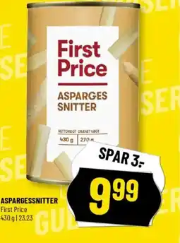 Løvbjerg ASPARGESSNITTER First Price tilbud