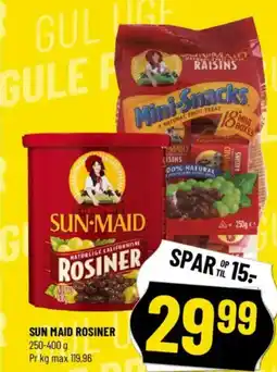 Løvbjerg SUN MAID ROSINER tilbud