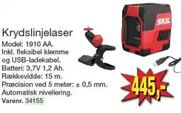 Harald Nyborg Krydslinjelaser tilbud