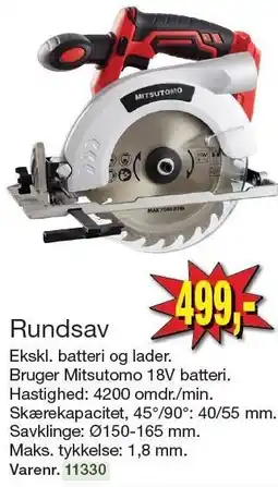 Harald Nyborg Rundsav tilbud