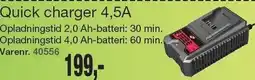 Harald Nyborg Quick charger 4,5A tilbud