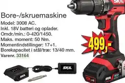 Harald Nyborg Bore-/skruemaskine tilbud
