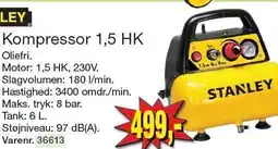 Harald Nyborg Kompressor 1,5 HK tilbud