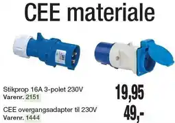 Harald Nyborg CEE materiale tilbud