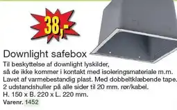 Harald Nyborg Downlight safebox tilbud
