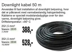 Harald Nyborg Downlight kabel 50 m tilbud