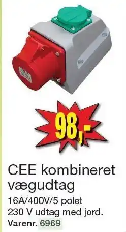 Harald Nyborg CEE Kombineret vægudtag tilbud