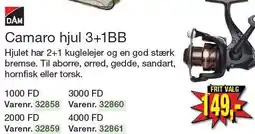 Harald Nyborg DAM Camaro hjul 3+1BB tilbud