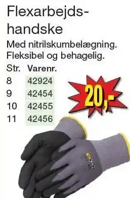 Harald Nyborg Flexarbejdshandske tilbud