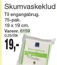 Harald Nyborg Skumvaskeklud tilbud