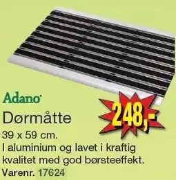 Harald Nyborg Dørmåtte tilbud