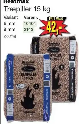 Harald Nyborg Heatmax Træpiller 15 kg tilbud