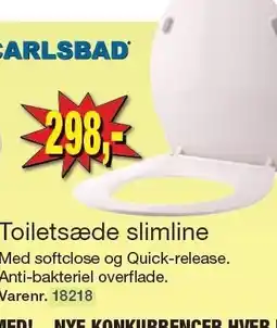 Harald Nyborg Toiletsæde slimline tilbud