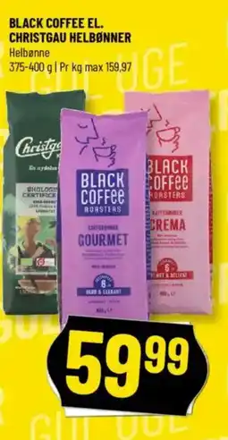 Løvbjerg BLACK COFFEE EL. CHRISTGAU HELBØNNER Helbønne tilbud