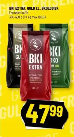 Løvbjerg BKI EXTRA, GULD EL. ØKOLOGISK tilbud