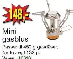 Harald Nyborg Mini gasblus tilbud