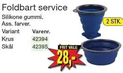 Harald Nyborg Foldbart service Krus eller Skål tilbud