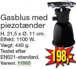 Harald Nyborg Gasblus med piezotænder tilbud