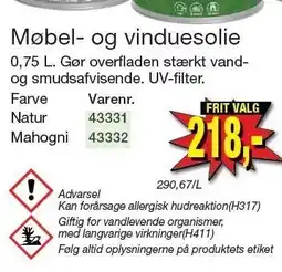 Harald Nyborg TRIP TRAP Møbel- og vinduesolie tilbud