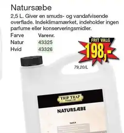 Harald Nyborg TRIP TRAP Natursæbe tilbud