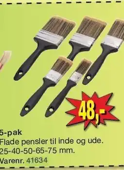 Harald Nyborg SCHUSTER Penselsæt 5-pak tilbud