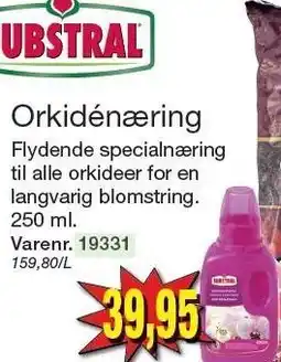 Harald Nyborg Orkidénæring tilbud