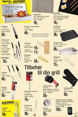 Harald Nyborg Tilbehør til din grill tilbud