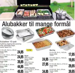 Harald Nyborg Alubakker til mange formål tilbud