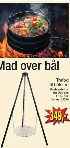 Harald Nyborg Trefod til bålsted tilbud