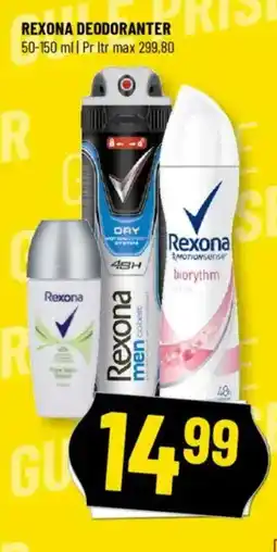 Løvbjerg REXONA DEODORANTER tilbud