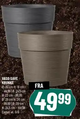 Løvbjerg VASO SAVE KRUKKE tilbud