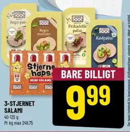 Løvbjerg 3-STJERNET SALAMI tilbud