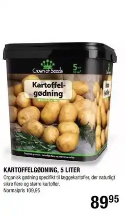 Land & Fritid Kartoffelgødning, 5 liter tilbud