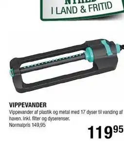 Land & Fritid Vippevaner tilbud