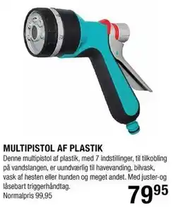 Land & Fritid Multipistol af plastik tilbud