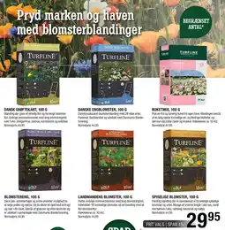 Land & Fritid Blomsterblandinger tilbud