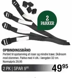 Land & Fritid Opbindingsbånd tilbud