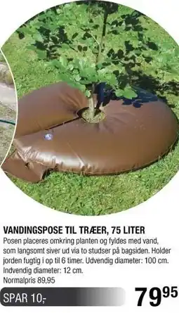 Land & Fritid Vandingspose til træer, 75 liter tilbud
