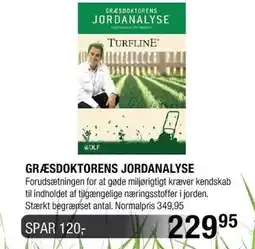Land & Fritid Græsdoktorens jordanalyse tilbud