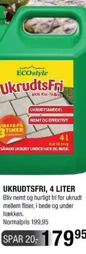 Land & Fritid Ukrudtsfri, 4 liter tilbud