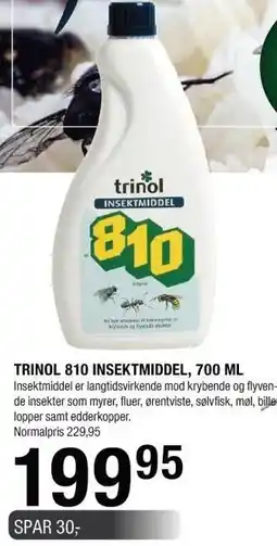 Land & Fritid Trinol 810 insektmiddel, 700 ml tilbud