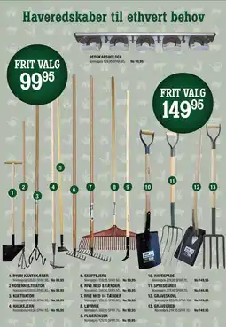 Land & Fritid Frit valg 99,95 tilbud