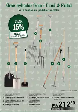 Land & Fritid Spar 15 % tilbud