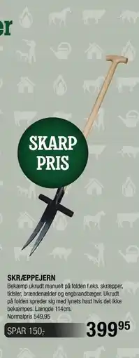 Land & Fritid Skræppejern tilbud