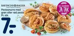 REMA 1000 Pestosnurre med grøn eller rød pesto Pr. stk tilbud
