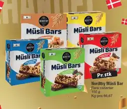 Fakta Tyskland Nordthy Müsli Bar Flere varianter tilbud