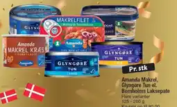 Fakta Tyskland Amanda Makrel, Glyngøre Tun el. Bornholms Laksepate tilbud