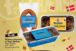 Fakta Tyskland Stryhns Leverpostej el. Røget Medister Flere varianter tilbud