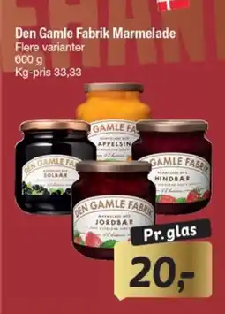 Fakta Tyskland Den Gamle Fabrik Marmelade tilbud